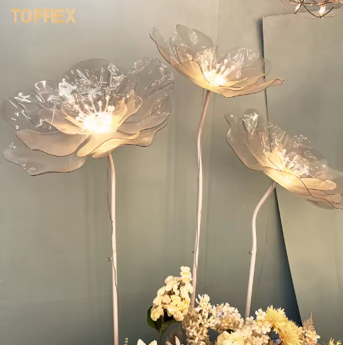 lampara estilo flores